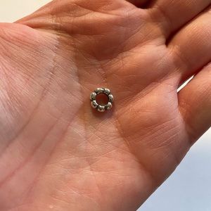 Pandora “narrow bubble spacer” charm